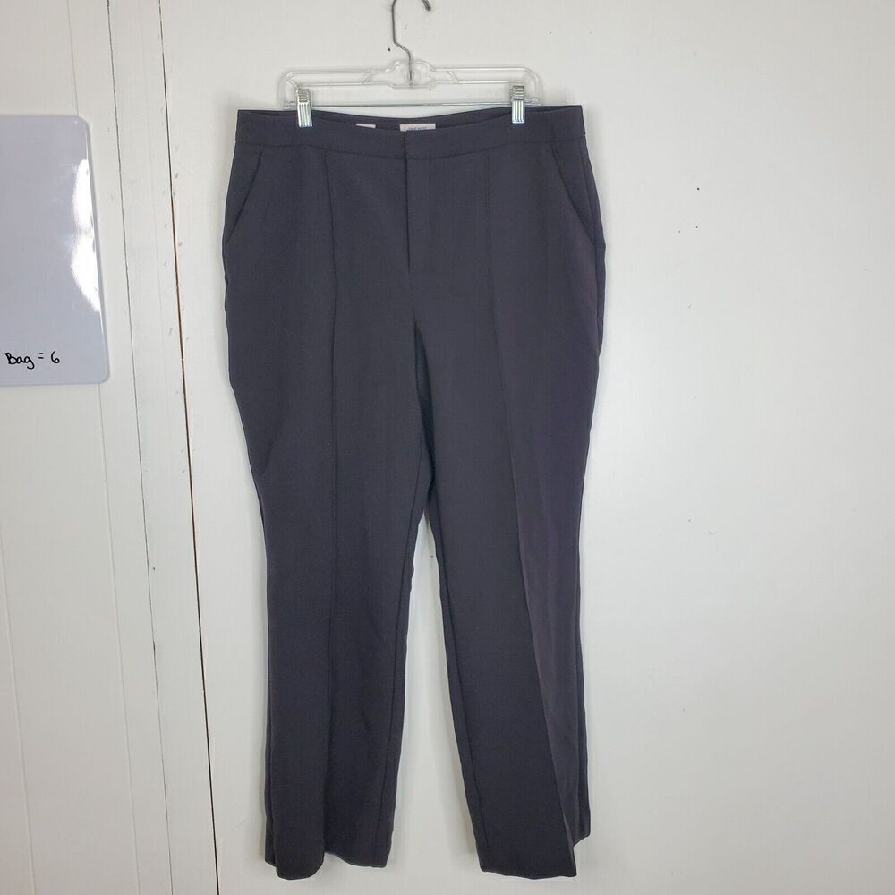 Nine West Wide Leg Pants Career Office Professional Trousers WOmens 18 Interview